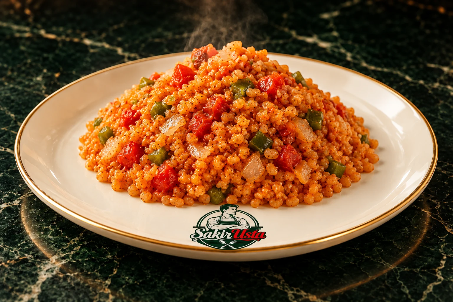 Bulgur Pilavı için temsili sunum